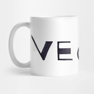 VEGAN - Cool Original Hand Lettered Design Mug